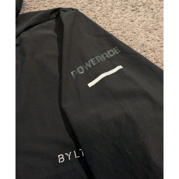 BYLT Powerade Body Armour Black Full Zip Swift Jacket Men's Medium - Picture 3 of 7